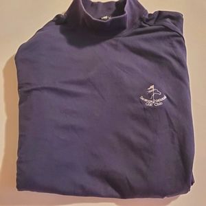 Mens mock neck shirt